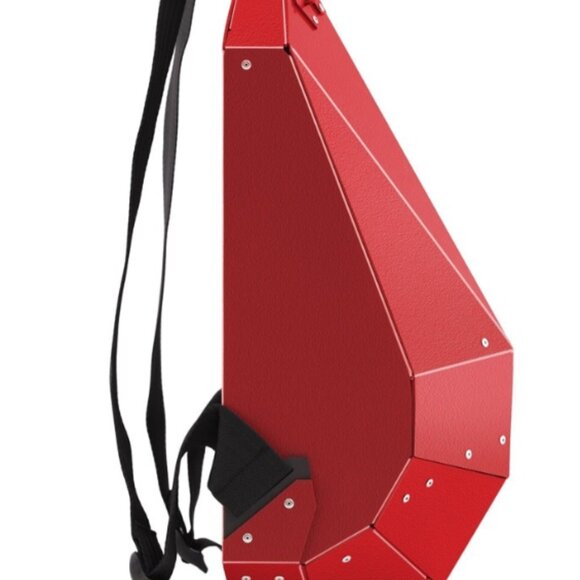 Futuristic Hard Shell Backpack - Picture 1 of 3